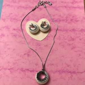 Brighton earring and necklace set.